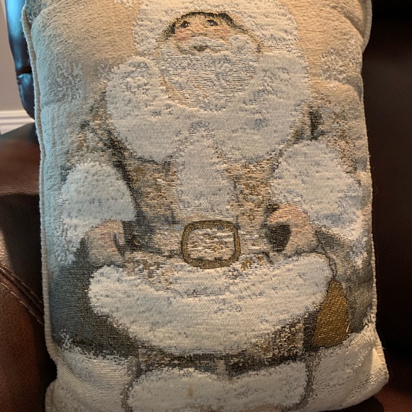 Old time santa Christmas pillow - Picture 3 of 5